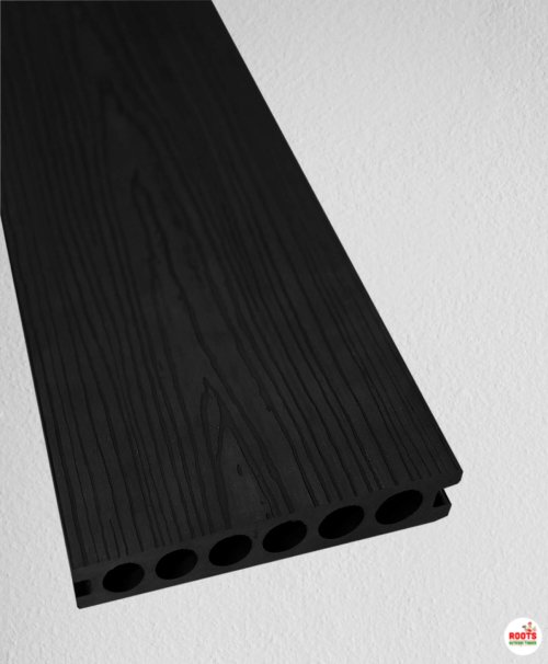 3D EMBOSSED PREMIUM COMPOSITE DECKING 5.4 M CHARCOAL